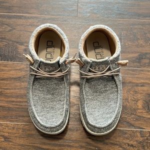 Women's HEYDUDE Cindy Shoes in Dark Grey